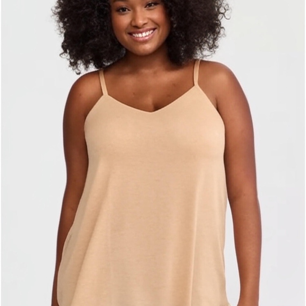 Torrid Tan Sophie Swing Tank Camisole Top size 4X